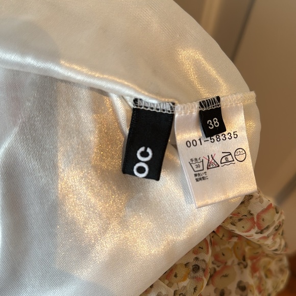 Floral Women’s Chiffon Dress - Picture 5 of 5